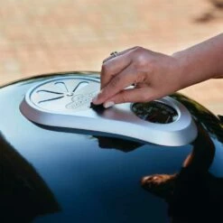 Napoleon PRO 22-Inch Charcoal Kettle Grill 16 Napoleon PRO 22-Inch Charcoal Kettle Grill -BBQDIRECT Shop Napoleon PRO Charcoal Lid Air Vent Accu Probe Thermometer