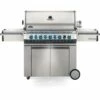 Napoleon Prestige PRO 665 RSIB Propane Gas With Infrared - Stainless Steel 2 Napoleon Prestige PRO 665 RSIB Propane Gas With Infrared - Stainless Steel -BBQDIRECT Shop Napoleon PRO665RSIBPSS 3 Prestige PRO 665 Propane Gas Grill with Infrared Rear Burner and Infrared Side Burner