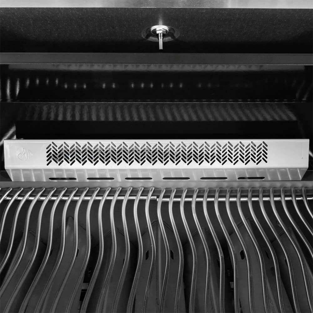 Napoleon Prestige 500 Natural Gas Grill With Infrared Rear Burner And Infrared Side Burner And Rotisserie Kit 8 Napoleon Prestige 500 Natural Gas Grill With Infrared Rear Burner And Infrared Side Burner And Rotisserie Kit - Image 6