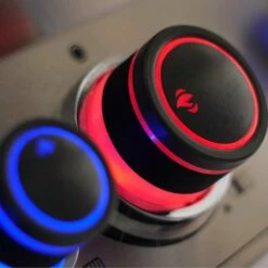 Napoleon Prestige 500 Natural Gas Grill With Infrared Rear Burner And Infrared Side Burner And Rotisserie Kit -Black 20 Napoleon Prestige 500 Natural Gas Grill With Infrared Rear Burner And Infrared Side Burner And Rotisserie Kit -Black -BBQDIRECT Shop Napoleon Prestige 500 RSIB Black safetyglow night light illuminated controls copy