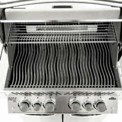 Napoleon Prestige 500 Natural Gas Grill With Infrared Rear Burner And Infrared Side Burner And Rotisserie Kit 16 Napoleon Prestige 500 Natural Gas Grill With Infrared Rear Burner And Infrared Side Burner And Rotisserie Kit -BBQDIRECT Shop Napoleon Prestige 500 RSIB stainless steel wave cooking grids