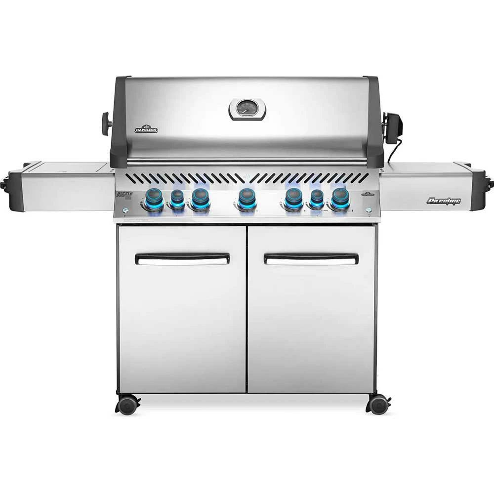Napoleon Prestige 665 RSIB Propane With Infrared Side & Rear Burners - Stainless Steel 3 Napoleon Prestige 665 RSIB Propane With Infrared Side & Rear Burners - Stainless Steel