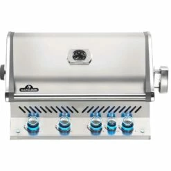 Napoleon Prestige PRO 500 Built-In Propane Gas Grill With Infrared Rear Burner And Rotisserie Kit