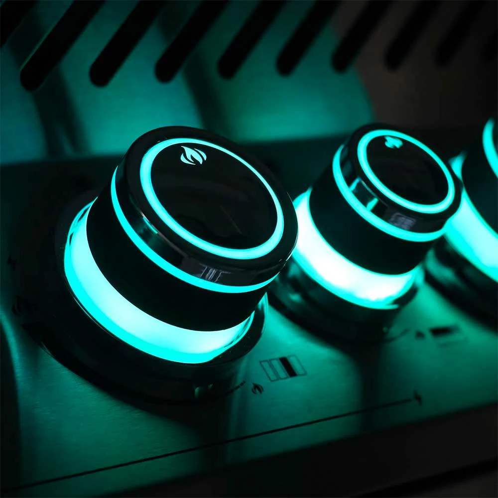 Napoleon Prestige PRO 665 Built-In Natural Gas Grill With Infrared Rear Burner And Rotisserie Kit 6 Napoleon Prestige PRO 665 Built-In Natural Gas Grill With Infrared Rear Burner And Rotisserie Kit - Image 4