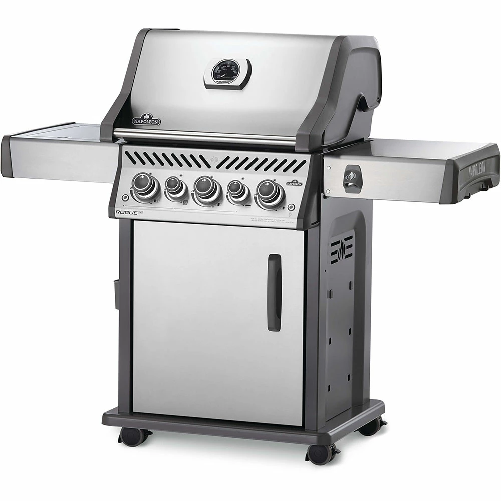 Napoleon Rogue SE 425 RSIB Propane Gas Grill With Infrared Rear & Side Burner - Stainless Steel 10 Napoleon Rogue SE 425 RSIB Propane Gas Grill With Infrared Rear & Side Burner - Stainless Steel - Image 8