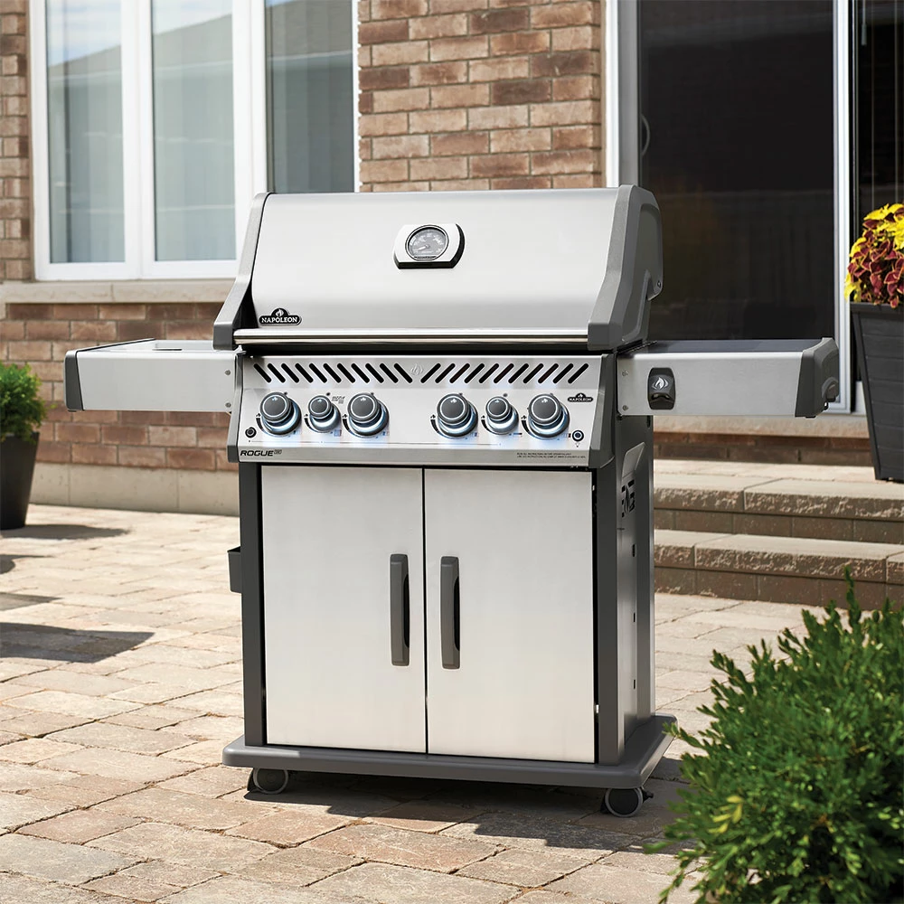 Napoleon Rogue SE 525 RSIB Propane Gas Grill With Infrared Rear & Side Burner - Stainless Steel 4 Napoleon Rogue SE 525 RSIB Propane Gas Grill With Infrared Rear & Side Burner - Stainless Steel - Image 2