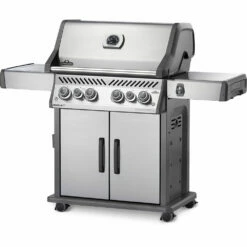 Napoleon Rogue SE 525 RSIB Propane Gas Grill With Infrared Rear & Side Burner - Stainless Steel 18 Napoleon Rogue SE 525 RSIB Propane Gas Grill With Infrared Rear & Side Burner - Stainless Steel -BBQDIRECT Shop Napoleon Rogue SE 525 RSIB Propane Gas Grill with Infrared Rear and Side Burner Stainless Steel Side View