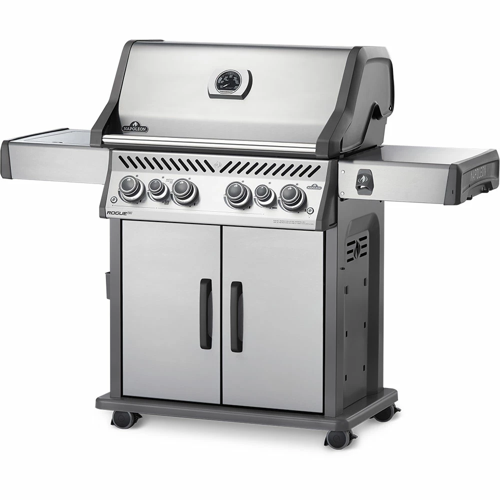 Napoleon Rogue SE 525 RSIB Propane Gas Grill With Infrared Rear & Side Burner - Stainless Steel 9 Napoleon Rogue SE 525 RSIB Propane Gas Grill With Infrared Rear & Side Burner - Stainless Steel - Image 7