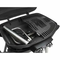 Napoleon TravelQ Pro 285X Portable Freestanding Propane Gas Grill - Black -BBQDIRECT Shop Napoleon TravelQ PRO 285X Lid Open
