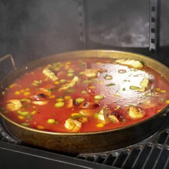 Oklahoma Joe's 19-inch Carbon Steel Deep Dish Pan 9 Oklahoma Joe's 19-inch Carbon Steel Deep Dish Pan -BBQDIRECT Shop Oklahoma Joes 19 inch Carbon Steel Deep Dish Pan 1996978P04 Lifestyle