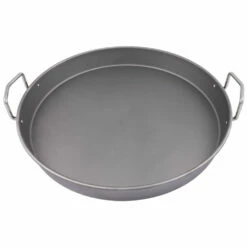 Oklahoma Joe's 19-inch Carbon Steel Deep Dish Pan 10 Oklahoma Joe's 19-inch Carbon Steel Deep Dish Pan -BBQDIRECT Shop Oklahoma Joes 19 inch Carbon Steel Deep Dish Pan 1996978P04 Top View