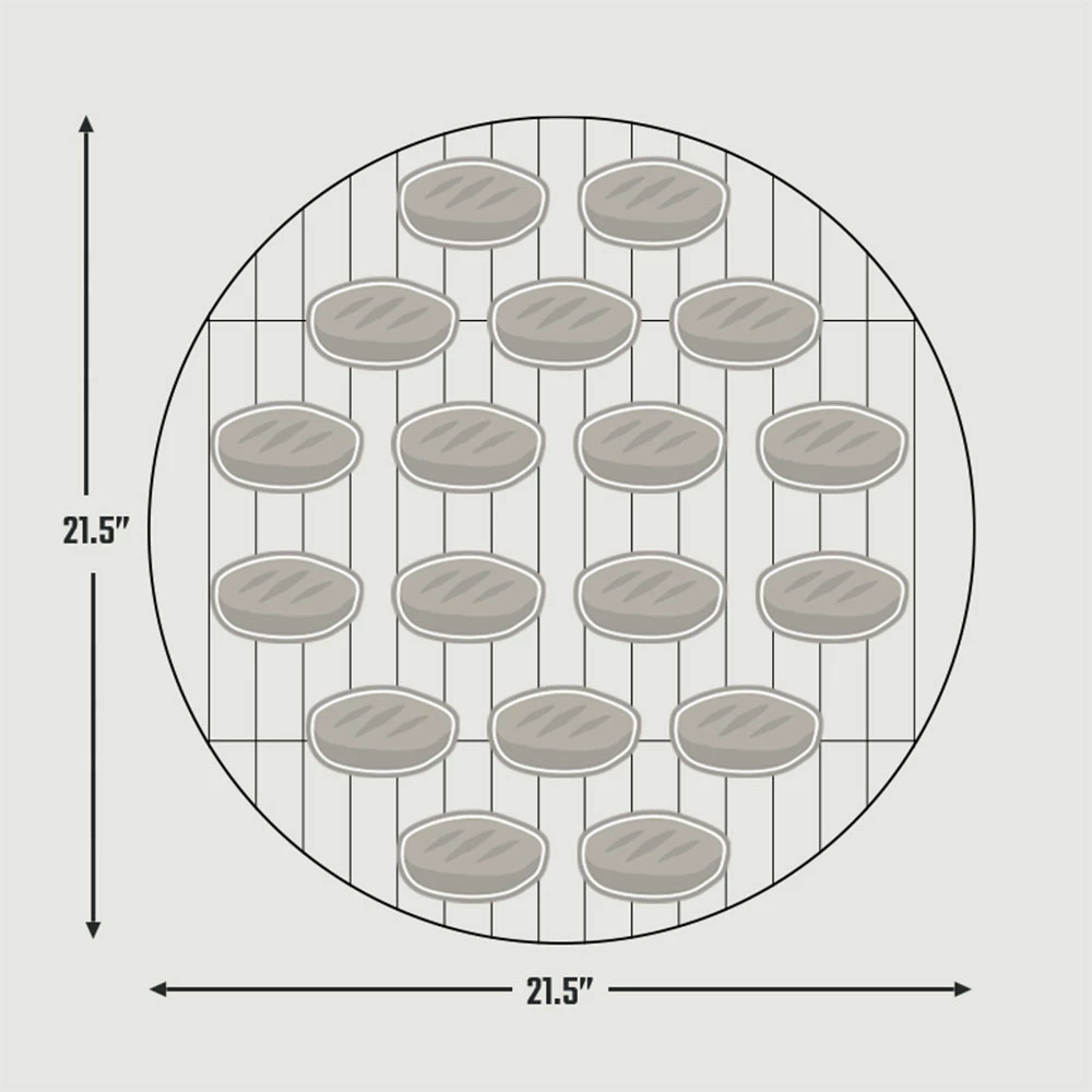 Oklahoma Joe's 21-Inch Blackjack Kettle Charcoal Grill 5 Oklahoma Joe's 21-Inch Blackjack Kettle Charcoal Grill - Image 3