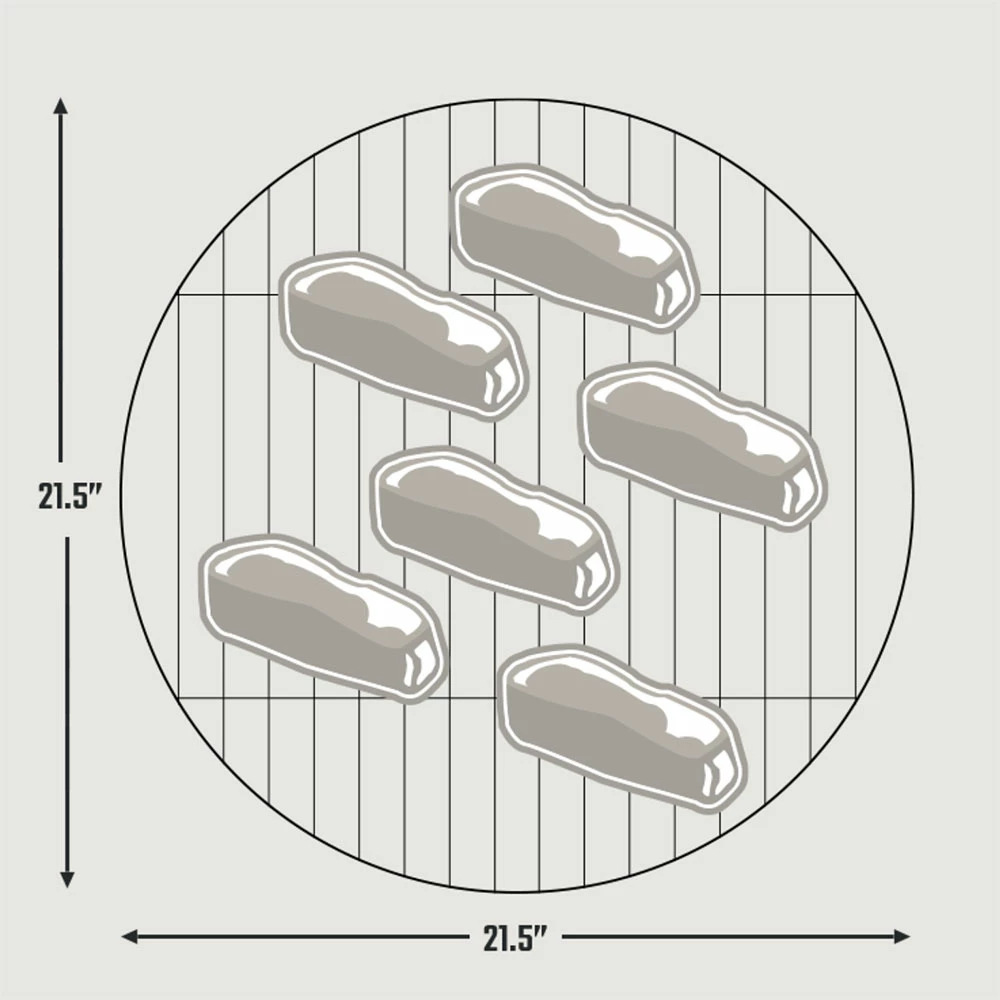 Oklahoma Joe's 21-Inch Blackjack Kettle Charcoal Grill 9 Oklahoma Joe's 21-Inch Blackjack Kettle Charcoal Grill - Image 7