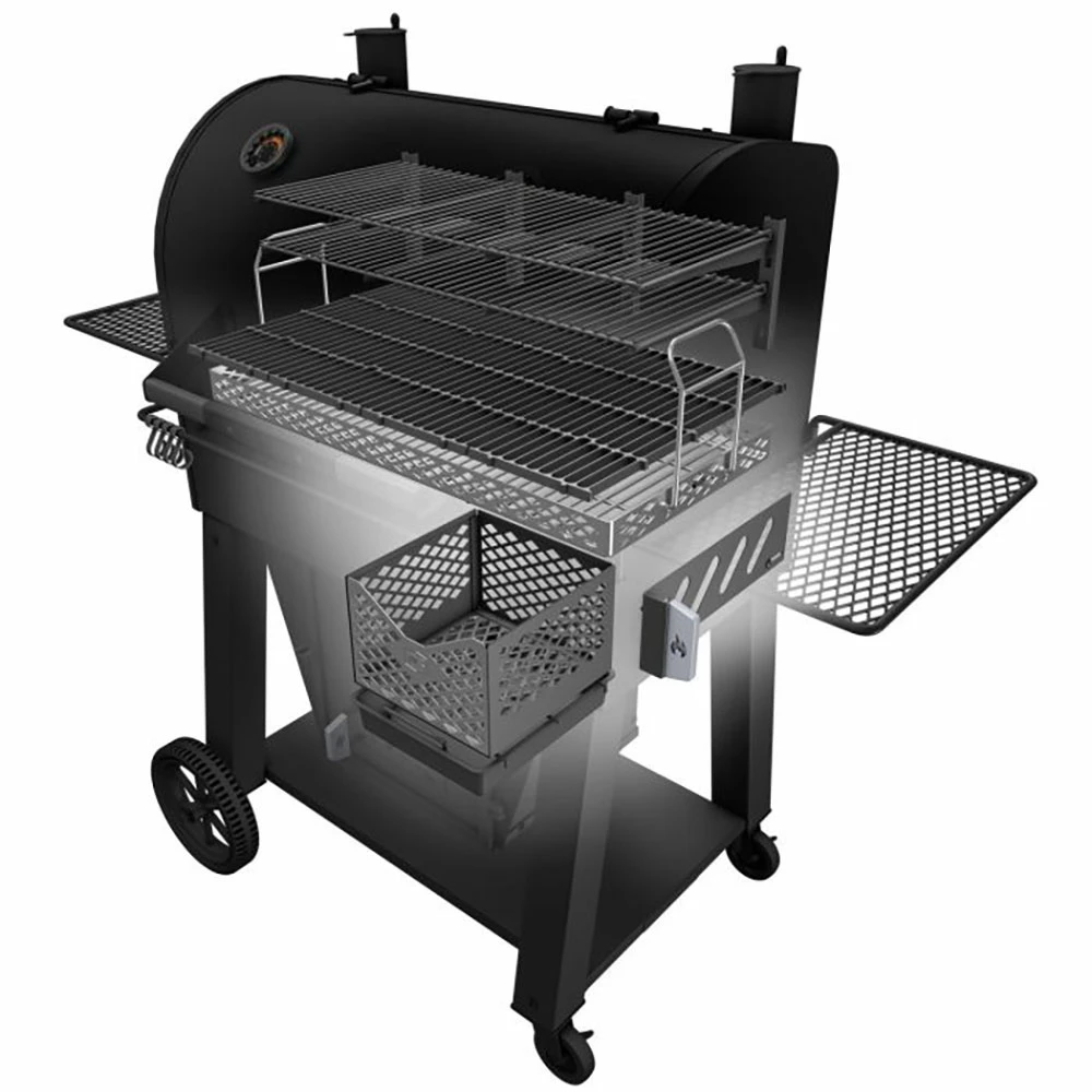 Oklahoma Joe's 30-Inch Marshal Centerbox Charcoal Smoker 4 Oklahoma Joe's 30-Inch Marshal Centerbox Charcoal Smoker - Image 2
