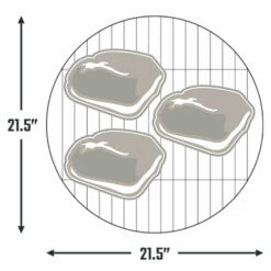 Oklahoma Joe's Bronco Pro Drum Charcoal Smoker - Black 16 Oklahoma Joe's Bronco Pro Drum Charcoal Smoker - Black -BBQDIRECT Shop Oklahoma Joes Bronco Pro Drum Charcoal Smoker Black 19202099 Cooking Grate Dimensions