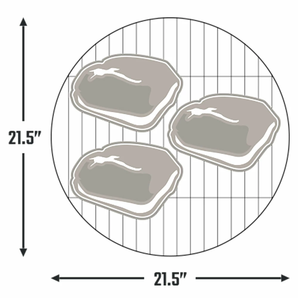 Oklahoma Joe's Bronco Pro Drum Charcoal Smoker - Black 7 Oklahoma Joe's Bronco Pro Drum Charcoal Smoker - Black - Image 5