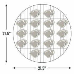 Oklahoma Joe's Bronco Pro Drum Charcoal Smoker - Black 15 Oklahoma Joe's Bronco Pro Drum Charcoal Smoker - Black -BBQDIRECT Shop Oklahoma Joes Bronco Pro Drum Charcoal Smoker Black 19202099 Cooking Grate Size