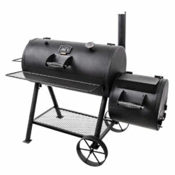 Oklahoma Joe's Highland Reverse Flow Offset Charcoal Smoker 13 Oklahoma Joe's Highland Reverse Flow Offset Charcoal Smoker -BBQDIRECT Shop Oklahoma Joes Highland Reverse Flow Offset Charcoal Smoker 17202052 Angle View