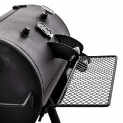 Oklahoma Joe's Highland Reverse Flow Offset Charcoal Smoker 14 Oklahoma Joe's Highland Reverse Flow Offset Charcoal Smoker -BBQDIRECT Shop Oklahoma Joes Highland Reverse Flow Offset Charcoal Smoker 17202052 Side Shelf