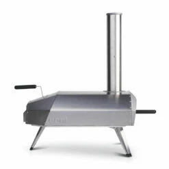 Ooni Karu 12 Multi-Fuel Powered Portable Outdoor Pizza Oven 20 Ooni Karu 12 Multi-Fuel Powered Portable Outdoor Pizza Oven -BBQDIRECT Shop Ooni Karu 12 Multi Fuel Powered Portable Outdoor Pizza Oven UU P0A100 Side Angle View