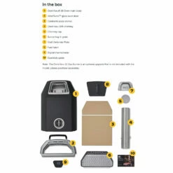 Ooni Karu 16 Multi-Fuel Powered Portable Outdoor Pizza Oven 15 Ooni Karu 16 Multi-Fuel Powered Portable Outdoor Pizza Oven -BBQDIRECT Shop Ooni Karu 16 Multi Fuel Powered Portable Outdoor Pizza Oven UU P0A100 Whats in the Box