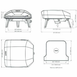Ooni Koda 16 Propane Gas Powered Portable Outdoor Pizza Oven 15 Ooni Koda 16 Propane Gas Powered Portable Outdoor Pizza Oven -BBQDIRECT Shop Ooni Koda 16 Propane Gas Powered Portable Outdoor Pizza Oven UU P0AB00 Spec Sheet