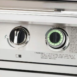 PGS T-Series 57-Inch Modano BBQ Island With Commercial 30-Inch Propane Gas Grill With Timer -BBQDIRECT Shop PGS 57 Mod BBQ Island T Series Gas flow timer