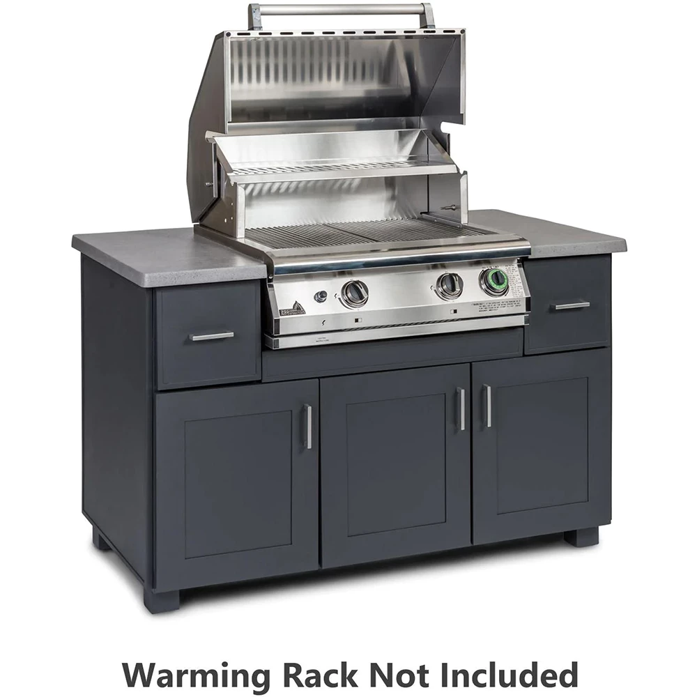 PGS T-Series 57-Inch Modano BBQ Island With Commercial 30-Inch Natural Gas Grill With Timer 4 PGS T-Series 57-Inch Modano BBQ Island With Commercial 30-Inch Natural Gas Grill With Timer - Image 2