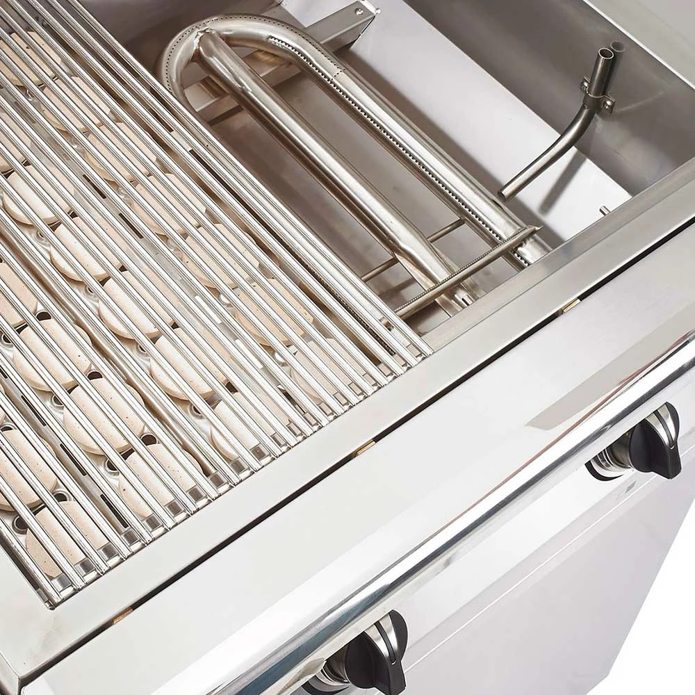 PGS Legacy Newport 30-Inch 2-Burner Built-In Propane Gas Grill With Rear Infrared Burner 5 PGS Legacy Newport 30-Inch 2-Burner Built-In Propane Gas Grill With Rear Infrared Burner - Image 3