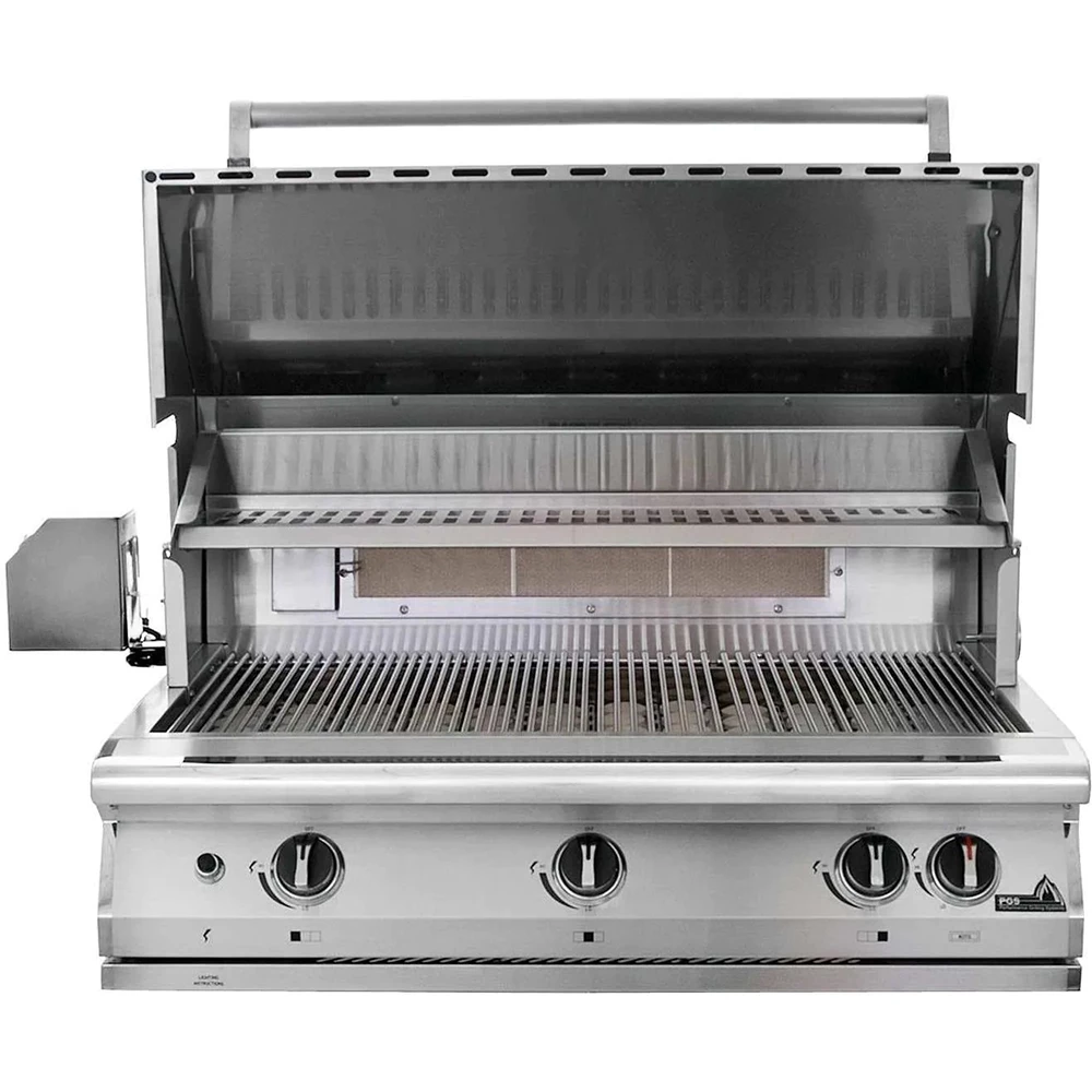 PGS Legacy Pacifica Gourmet 39-Inch Built-In Propane Gas Grill With Rotisserie 4 PGS Legacy Pacifica Gourmet 39-Inch Built-In Propane Gas Grill With Rotisserie - Image 2