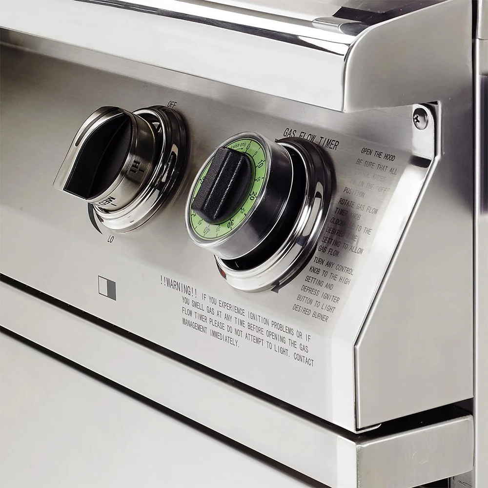 PGS T-Series Commercial 39-Inch Built-In Propane Gas Grill With Timer 8 PGS T-Series Commercial 39-Inch Built-In Propane Gas Grill With Timer - Image 6