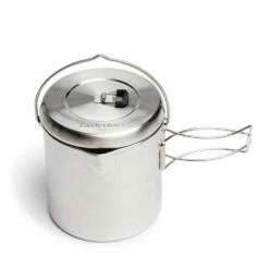 Solo Stove Pot 1800 Stainless Steel Camping Pot - 61 Ounces
