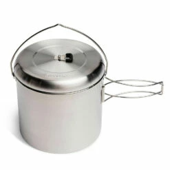 Solo Stove Pot 4000 Stainless Steel Camping Pot - 135 Ounces