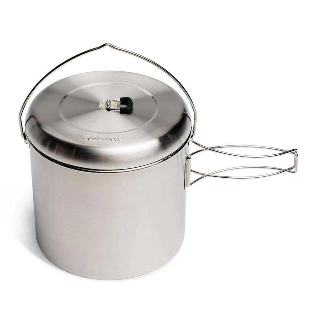 Solo Stove Pot 4000 Stainless Steel Camping Pot - 135 Ounces 3 Solo Stove Pot 4000 Stainless Steel Camping Pot - 135 Ounces