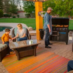 Pit Boss Grills Ultimate Series 63-Inch 5-Burner Freestanding Propane Gas Commercial Style Flat Top Griddle 19 Pit Boss Grills Ultimate Series 63-Inch 5-Burner Freestanding Propane Gas Commercial Style Flat Top Griddle -BBQDIRECT Shop Pit Boss Grills Ultimate 5 Burner Freestanding Propane Flat Top Griddle PB5BGD2 Back Deck