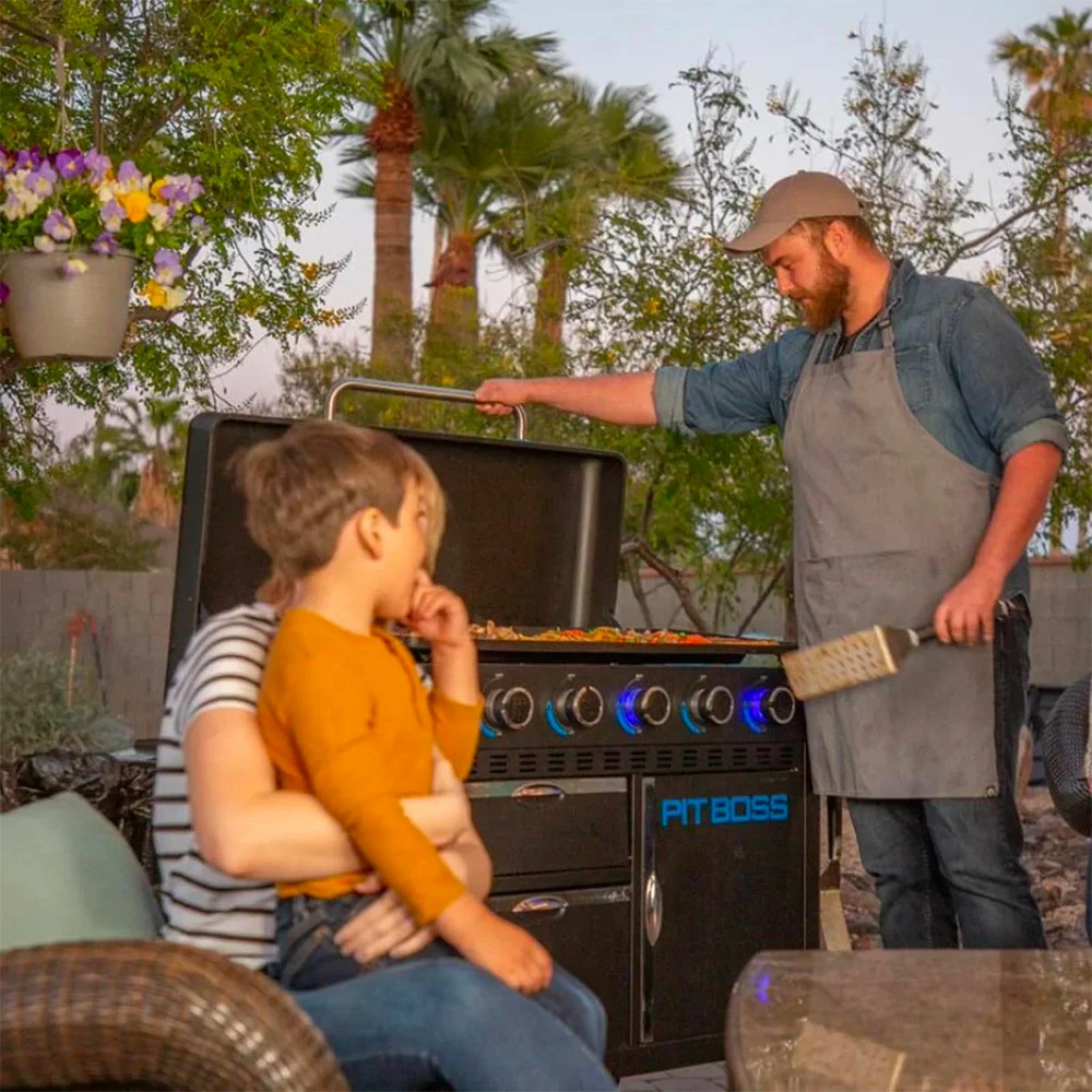 Pit Boss Grills Ultimate Series 63-Inch 5-Burner Freestanding Propane Gas Commercial Style Flat Top Griddle 12 Pit Boss Grills Ultimate Series 63-Inch 5-Burner Freestanding Propane Gas Commercial Style Flat Top Griddle - Image 10