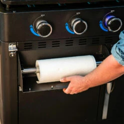 Pit Boss Grills Ultimate Series 63-Inch 5-Burner Freestanding Propane Gas Commercial Style Flat Top Griddle 20 Pit Boss Grills Ultimate Series 63-Inch 5-Burner Freestanding Propane Gas Commercial Style Flat Top Griddle -BBQDIRECT Shop Pit Boss Grills Ultimate 5 Burner Freestanding Propane Flat Top Griddle PB5BGD2 Paper Towel Holder