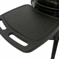 Primo All-In-One Oval LG 300 Charcoal Ceramic Kamado Grill -BBQDIRECT Shop Primo All In One LG 300 Oval Charcoal Ceramic Kamado Grill with Wheeled Stand and Side Shelves 7500 Side Shelves