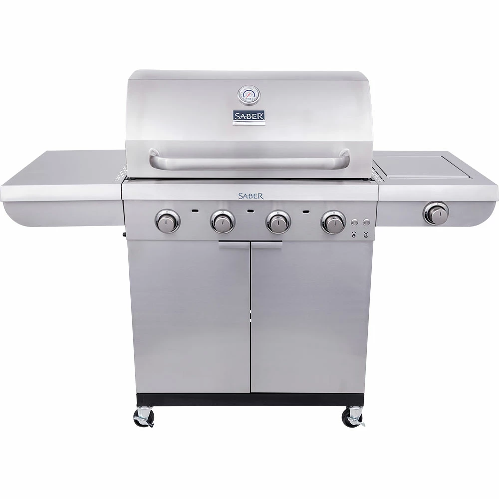 Saber Grills Select 4-Burner 30-Inch Infrared Propane Gas Grill 3 Saber Grills Select 4-Burner 30-Inch Infrared Propane Gas Grill