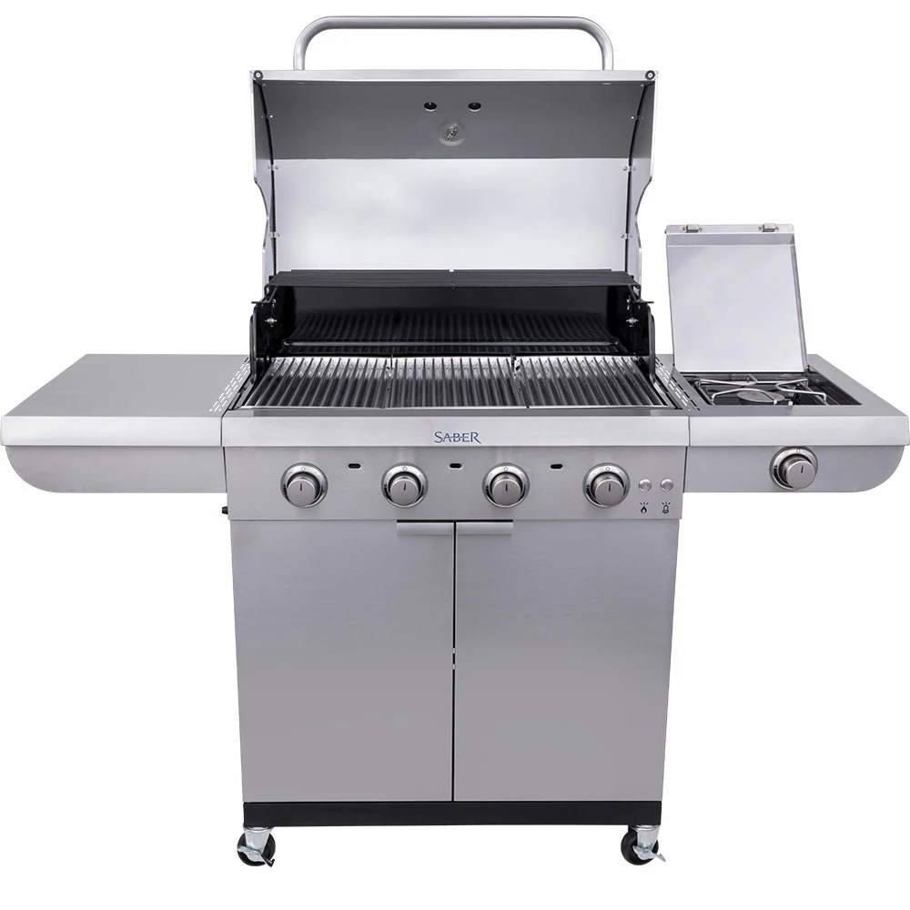 Saber Grills Select 4-Burner 30-Inch Infrared Propane Gas Grill 7 Saber Grills Select 4-Burner 30-Inch Infrared Propane Gas Grill - Image 5