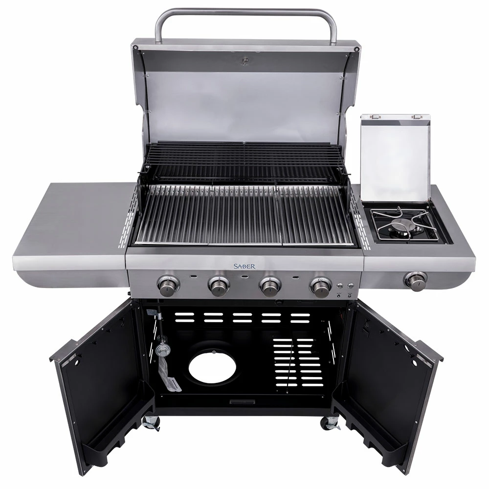 Saber Grills Select 4-Burner 30-Inch Infrared Propane Gas Grill 10 Saber Grills Select 4-Burner 30-Inch Infrared Propane Gas Grill - Image 8