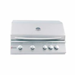 RCS Premier Series 32-Inch 4-Burner Built-In Natural Gas Grill With Rear Infrared Burner -BBQDIRECT Shop RJC32A RJC32A LP 1