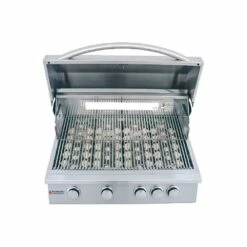 RCS Premier Series 32-Inch 4-Burner Built-In Natural Gas Grill With Rear Infrared Burner -BBQDIRECT Shop RJC32A RJC32A LP 4