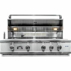 Sole Gourmet Luxury Series 42-Inch 4-Burner Built-In Natural Gas Grill With Rotisserie And LED Lights 14 Sole Gourmet Luxury Series 42-Inch 4-Burner Built-In Natural Gas Grill With Rotisserie And LED Lights -BBQDIRECT Shop SO421BQRL 01