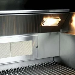 Sole Gourmet Luxury Series 30-Inch 3-Burner Built-In Natural Gas Grill With Rotisserie And LED Lights -BBQDIRECT Shop SOFEAT LEDINTLX