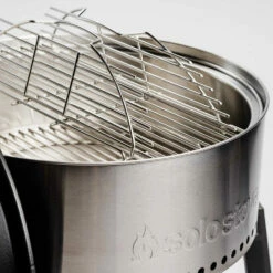 Solo Stove 22-Inch Freestanding Stainless Steel Charcoal Grill Ultimate Bundle -BBQDIRECT Shop Solo Stove Charcoal Grill Grate