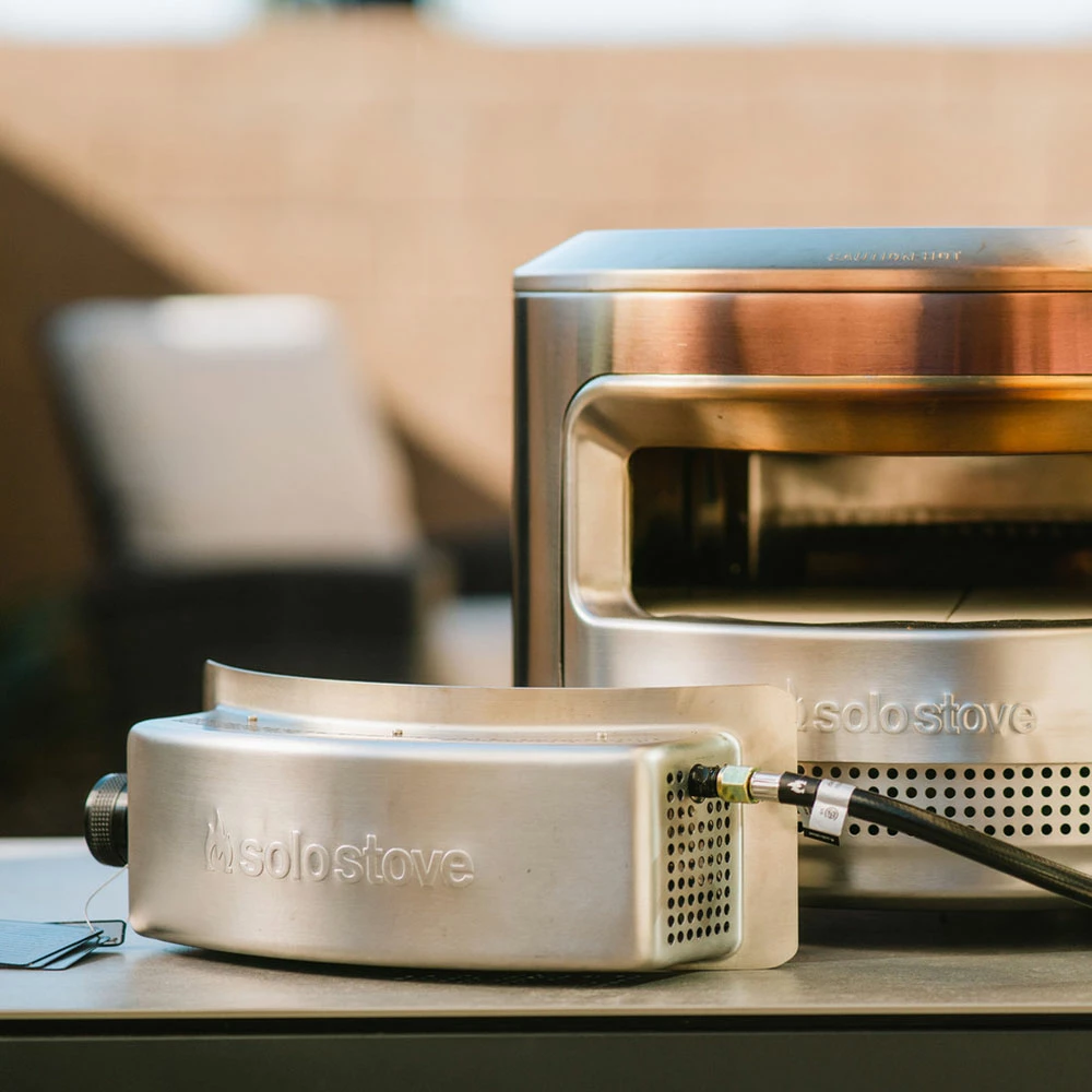 Solo Stove Pi 20-Inch Dual Fuel Powered Round Portable Outdoor Pizza Oven 4 Solo Stove Pi 20-Inch Dual Fuel Powered Round Portable Outdoor Pizza Oven - Image 2