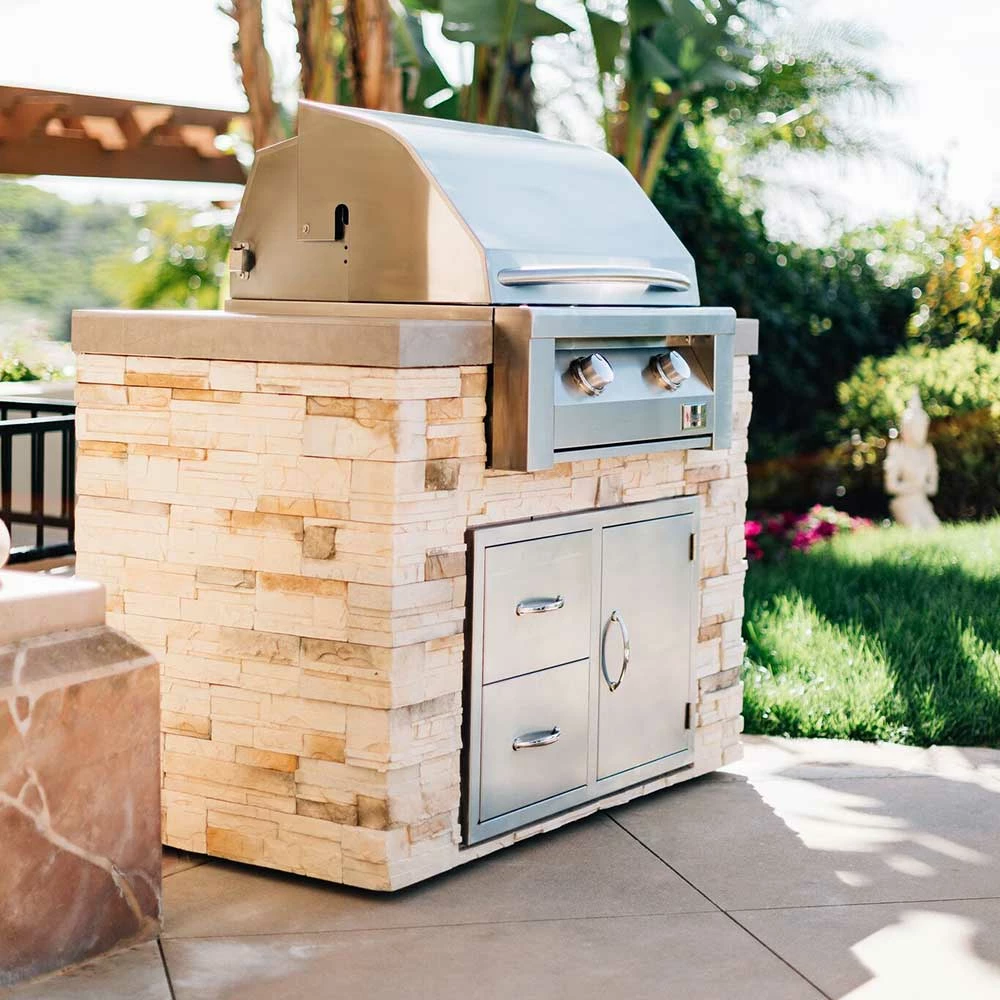 Summerset Grills Builder Grill 30-Inch 2-Burner Built-In Natural Gas Grill 6 Summerset Grills Builder Grill 30-Inch 2-Burner Built-In Natural Gas Grill - Image 4