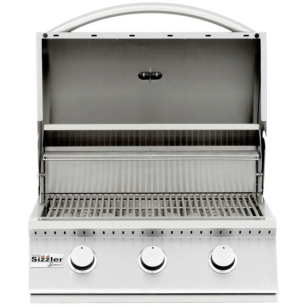 Summerset Grills Sizzler 26-Inch 3-Burner Built-In Natural Gas Grill 3 Summerset Grills Sizzler 26-Inch 3-Burner Built-In Natural Gas Grill