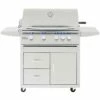 Summerset Grills Sizzler Pro 32-Inch 4-Burner Freestanding Natural Gas Grill With Rear Infrared Burner 1 Summerset Grills Sizzler Pro 32-Inch 4-Burner Freestanding Natural Gas Grill With Rear Infrared Burner -BBQDIRECT Shop Summerset Grills SIZPRO32 NG CART SIZ32 DC Sizzler Pro 32 Inch 4 Burner Freestanding Natural Gas Grill with Rear Infrared Burner